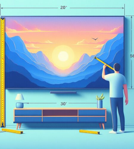 How to measure tv