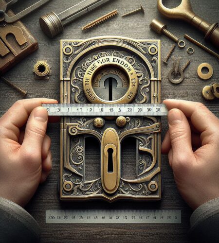 how to measure a mortice lock
