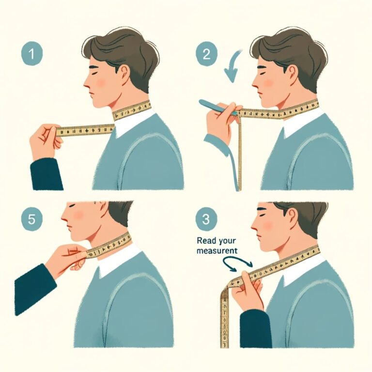 How To Measure Neck Size Step By Step Guide