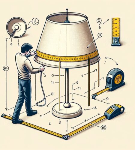 How to Measure a Lampshade